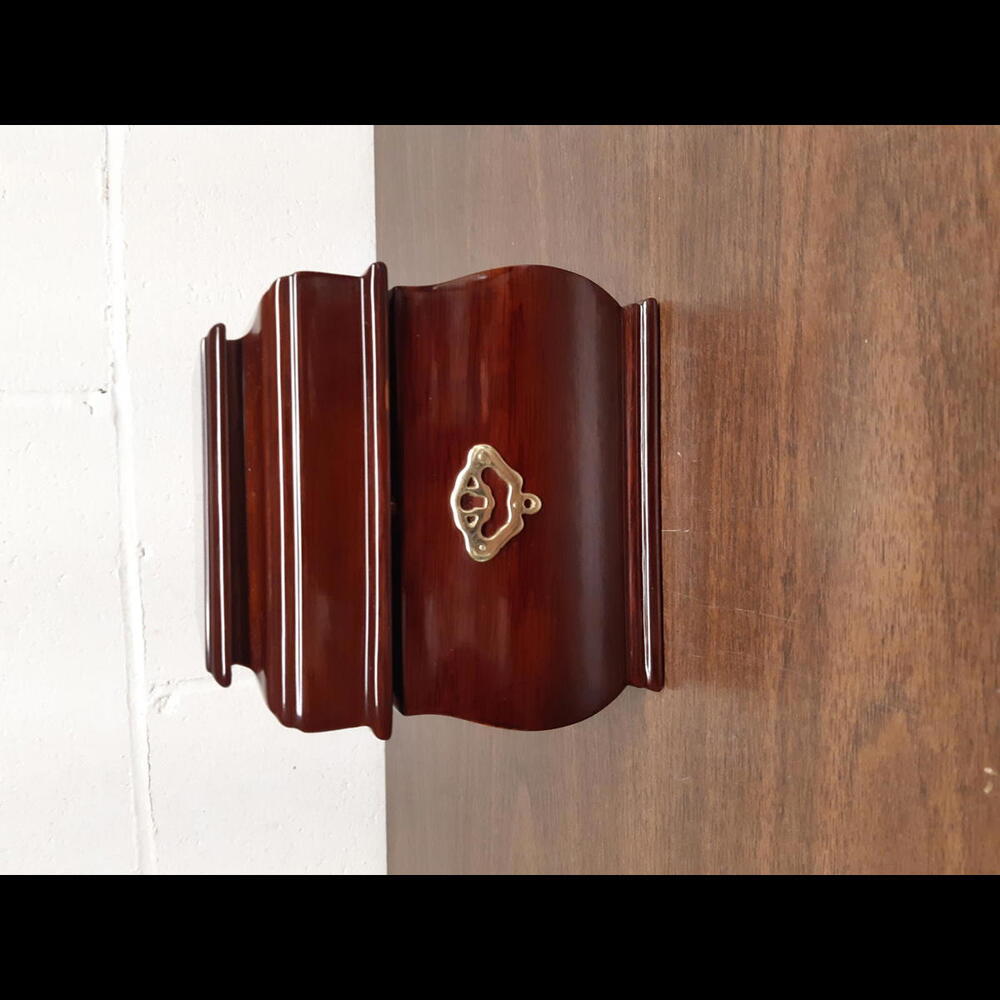 Elegant Wooden Keepsake Box with Velvet Lining
